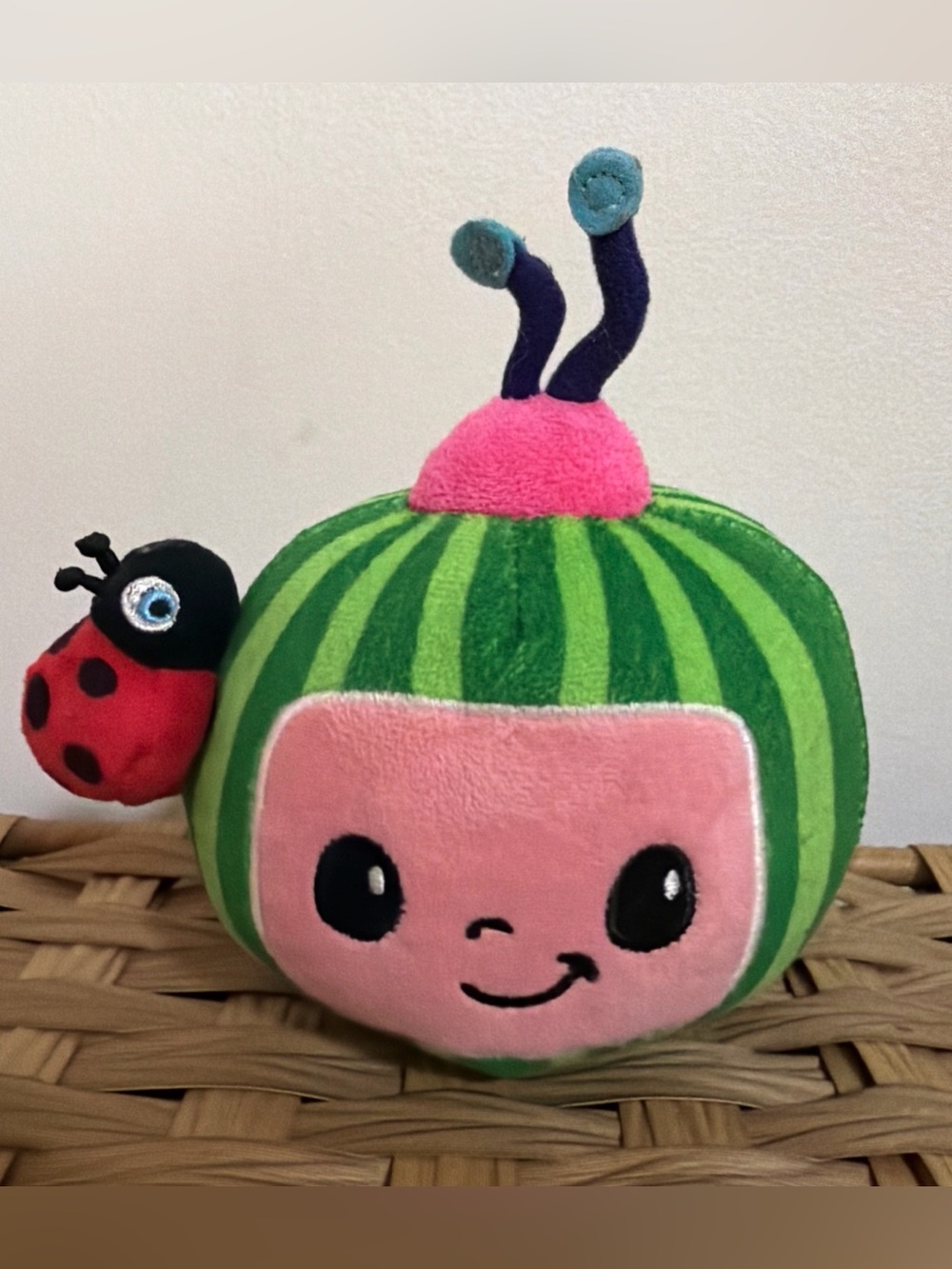 CoComelon Melon Watermelon Soft Squish Plush Doll Lady Bug Moonbug Baby Toy